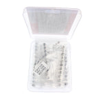 130PCS CD54 Power Inductor Kit 13 Values, Non-Shielded Wire Wound SMD 2.2uH~680uH Inductor Assortment Set for DC-DC Converter