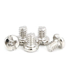 50pcs 6#-32x5mm Phillips Round Head Screws for PC Case HDD PSU Graphics Card DIY Computer Mounting Screws