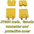 10PCS XT90H Connector 5 Pairs XT90H Connector Male Female Adapter for RC Drone Car Lipo Battery