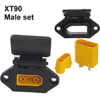QS8-S Power Charging Plug XT90 Male Female Diamond Shell XT90S Anti-fire Electric Vehicle Lithium Battery Modification Interface