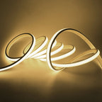 IP68 Waterproof Flexible Neon Rope Light USB COB LED Strip 5V ON OFF Switch 320 LEDs/m Natural Warm White 0.5m 1m 2m 3m 4mm 5m