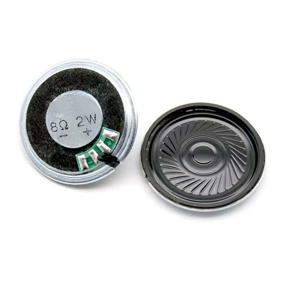 QXNY Mini 8 Ohm 8Ω 2W Horn Loudspeaker Diameter 30mm Loud Speaker Replacement Parts Fist Toy Chanting Machine Radio Momitor