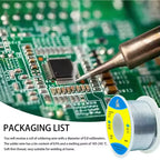 0.8/1.0mm 100g/200/500g Electronic Soldering Tin Wire Tin Melt Rosin Core Solder Soldering Wire Roll FLUX2.0% Low Temperature