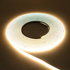 DC 5V 12V 24V COB LED Strip 320 384 480 528LEDs/m High Density Flexible COB LED Tape Light Bar 3MM 5MM 8MM PCB Linear Light
