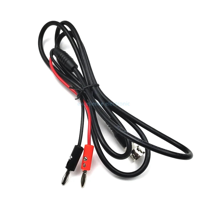 BNC Q9 Male Plug to Dual Hook Clip Alligator Clip 4MM Banana Plug Oscilloscope Test Probe 75ohm BNC to BNC RCA Cables Connector