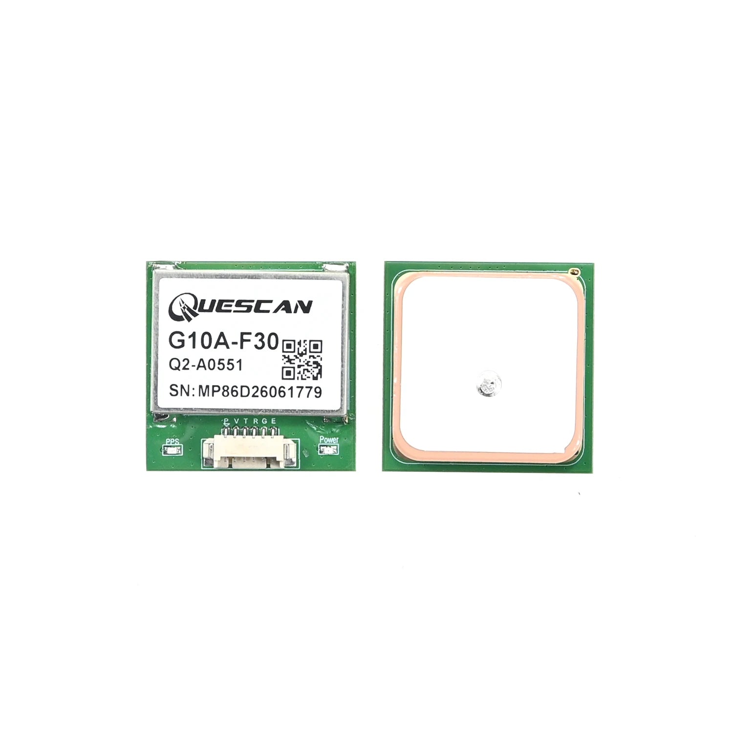 QUESCAN G10A-F30 UBX M10 GPS GNSS Module for ESP32 STM32 Arduino NMEA GPS Galileo GLONASS BeiDou Antenna Receiver UBX-M10050-KB