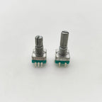 5Pcs 360 Degree EC11 Rotary Encoder 5Pin 20 Position Plum Shaft Digital Signal Potentiometer Handle Long 15mm 20mm