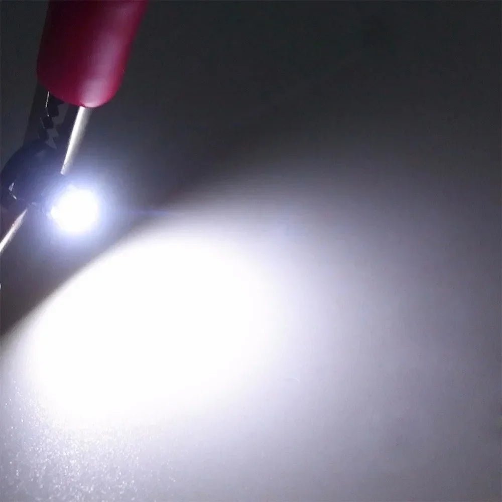 10pcs T3 T4.2 T4.7 1SMD LED low consumption high bright long life bulb NEO wedge instrument panel control light