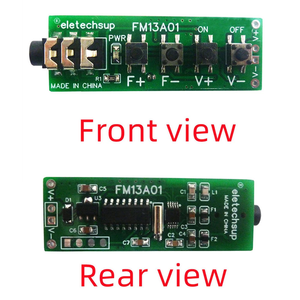Digital FM Receiver Module Radio Receiver Module Digital Stereo Board 76MHz~108MHz