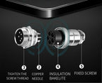 5/10/20 Set GX16 Metal Aviation Socket Coupler  2 3 4 5 6 7 8 9 10 12 14 15 Core Pins Male and Female Connectors Mobile & Fixed