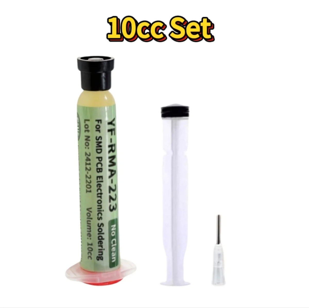 RMA-223 10cc Flux No Clean Flux Soldering Iron Welding Flux Consumer Electronics Repair Solder Paste For Phone LED BGA SMD PGA