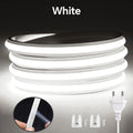 Super Bright 220V COB LED Strip Neon Lights 280LEDs/m Flexible Kitchen Lamp RA90 Waterproof LED Tape With EU Power Plug 1M-30M