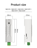 RS485/RS232/RS422 to Ethernet Serial Server DC8-28V Modbus TCP to RTU MQTT Two-Way Socket Link CDEBYTE AT Command