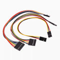 10pcs 2.54MM Dupont Wire Line Female To Female 1P 2P 3P 4P 5P 6P 7P 8P 9P 10P Dupont Cable Connector Jumper Cable Wire For PCB