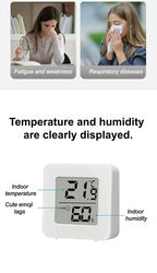 1/2/3/5PCS Mini LCD Digital Thermometer Hygrometer Indoor Room Temperature Humidity Meter Sensor Gauge Weather Station Set