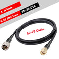 N Male/Female Plug SMA to N Connector SMA Connector 5D-FB Coaxial Cable Coax Cable for CDMA GSM 3G 4G LTE WiFi Antenna RF RP-SMA
