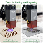 LASER TREE 20W/10W/5W/4W Laser Head For CNC Engraver Wood Cutting DIY Laser Tools 450nm TTL/ PWM Blue Light Laser Module