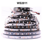 WS2812B WS2811 WS2813 WS2815 RGB LED Strip WS2812 Individually Addressable 30/60/144pixels/Leds/M Tape Light IP30/65/67 DC5V/12V
