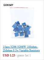 100PCS 0603*4 8P4R 2*4P Network Resistor SMD Array 0 ~ 910 Ohm 1K ~ 910K 2K 2.2K 4.7K 10K 22K 47K 100K 1M 1R 10R 100 220 470 Ohm