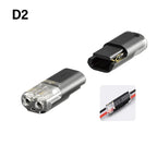Electric Wire Connector No Stripping Quick Cable Connectors Detachable Automotive Terminal Connector LED Cable Buckle Connector