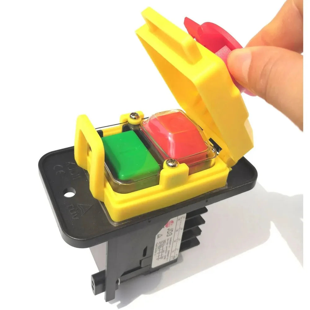 KEDU JD3 230/400V 16/12A Electromagnetic Switch On Off Emergency Stop Pushbutton Switches for Industrial Machine Tool Equipment