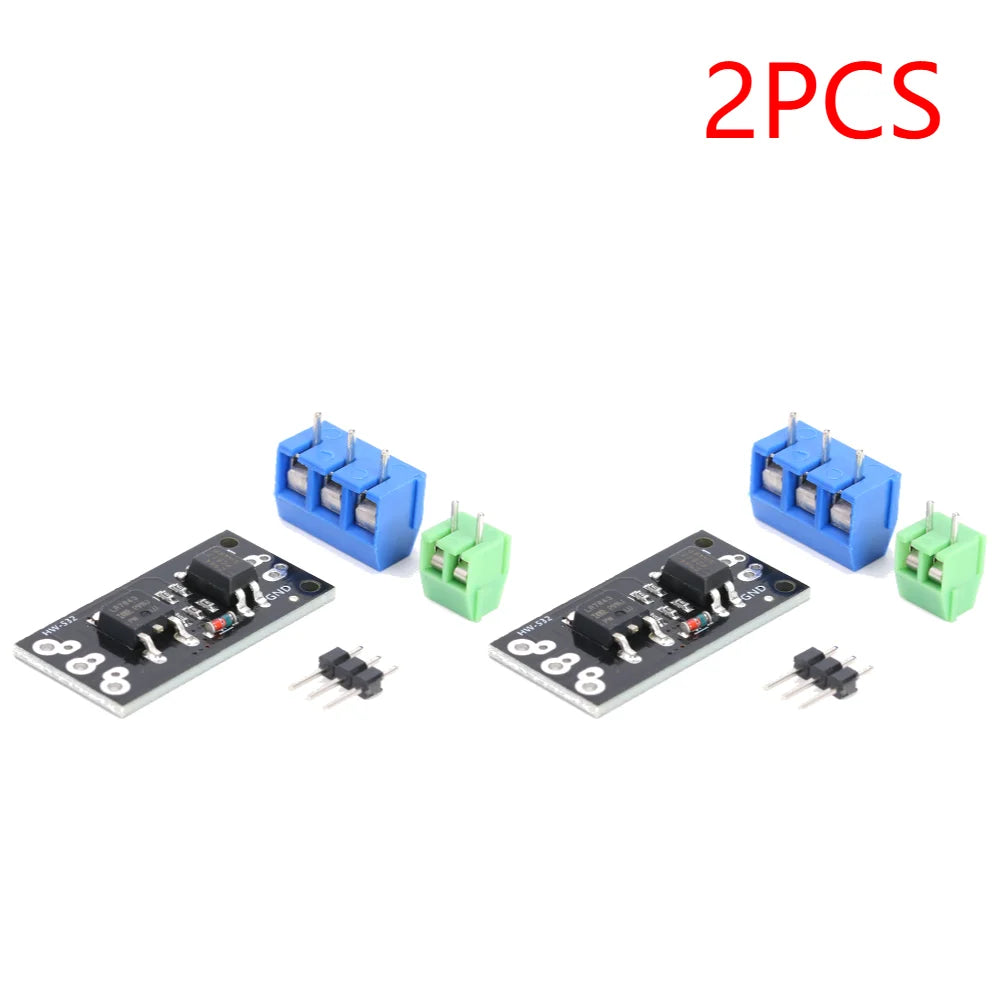 1-10pcs HW-532B LR7843 FET Module Isolated MOSFET MOS Tube FET Module Replacement Relay Board for Motor Start Stop Control