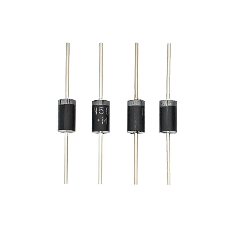 100PCS Schottky Diode 1N5822 1N5824 DO-27 30V-40V 3A-5A Electronic Components