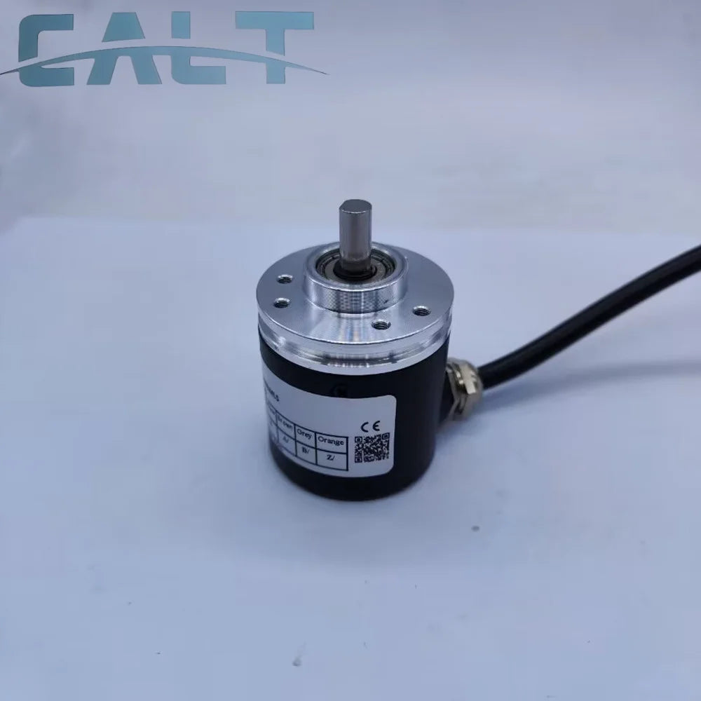 CALT GHST38 38Mm Outer 6Mm Shaft Rotary Encoder Pushpull Line Driver HTL NPN PNP Output For Industrial Automation Control
