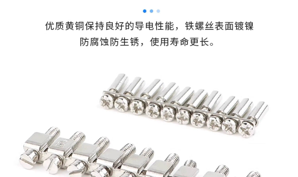 10pcs/lot FBI10-6 Short-Circuit Strip UK-2.5B Terminal Center Connection UK-5N/6N Series Bridge Piece FBI10-5 FBI10-8 FBI10-12
