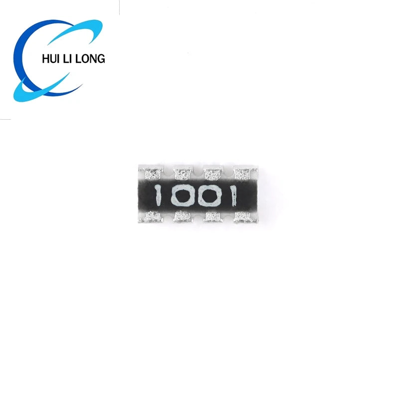 100PCS 0804 0402*4 Network Resistor 1% 1/16W SMD Array 0~1M 10 15 30 47 82 1K 2K 2.2K 3K 3.3K 10K 30K 56K 100K 150K 200K 1M ohm
