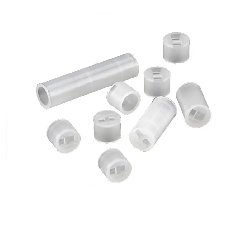 200Pcs Plastic LED Hollow Spacer Standoffs M3 M5 Round Nylon Isolation Washers (2/4/6/8/10mm)