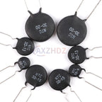 10PCS NTC Thermistor Resistor Negative Temperature Coefficient 3D 5D 8D 10D 16D 20D 22D 33D 47D 10 16 20 22 Ohm 5 7 9 11 13 15