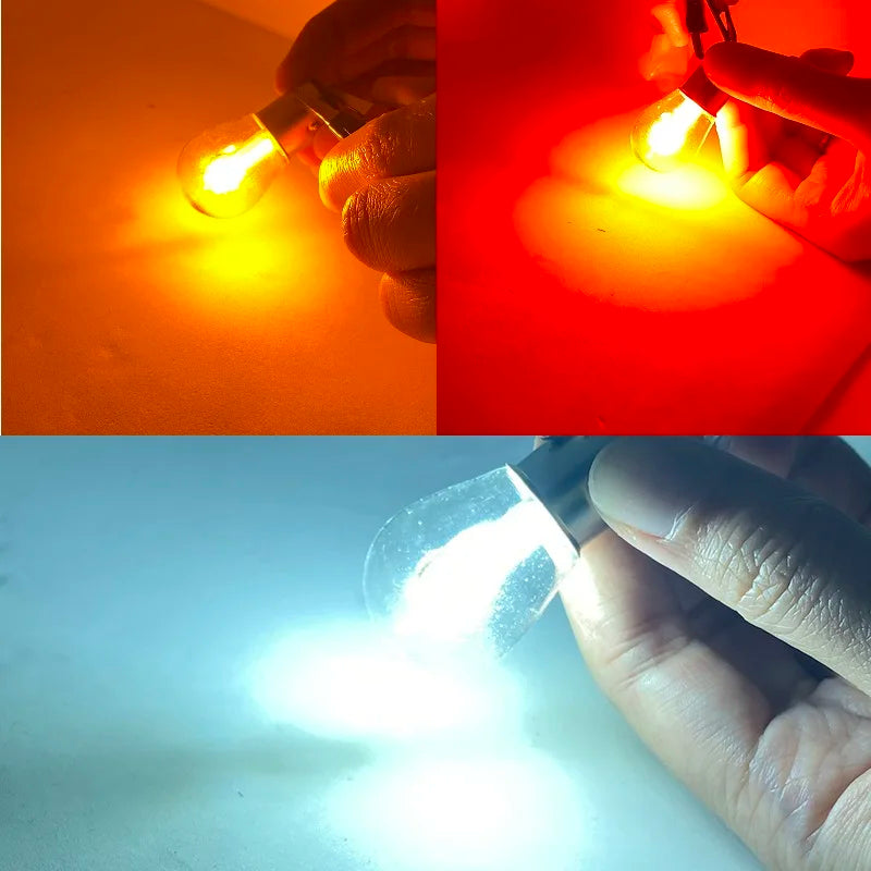 1PCS 1156 BA15S P21W Led 1157 BAY15D P21/5W Bulbs Ampoule R5W R10W 18SMD 800LM Car Fog Lights DRL Turn Signal Lamp 12V White Red