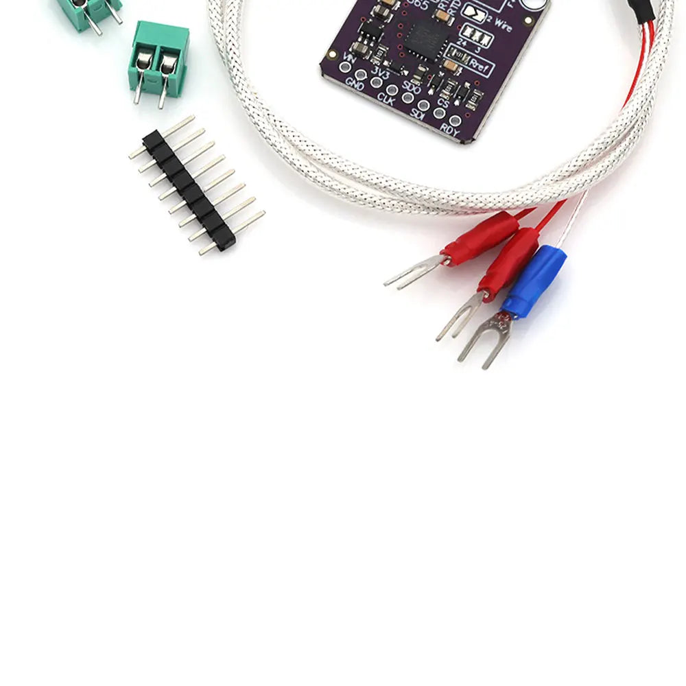 MAX31865 Temperature Sensor Module GY-MAX31865 RTD Digital Conversion Module Electronic DIY Board PT100-PT1000 for Arduino