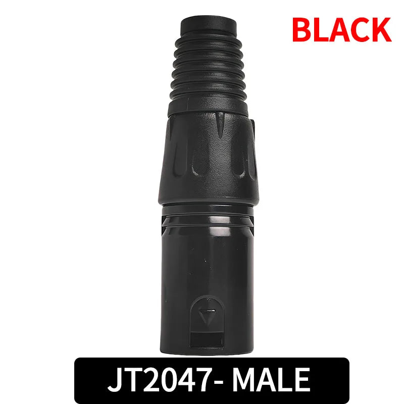 4/10/20pcs MIC Snake Plug Male Female Microphone Cable Connector XLR 3 Pin Wire Connector