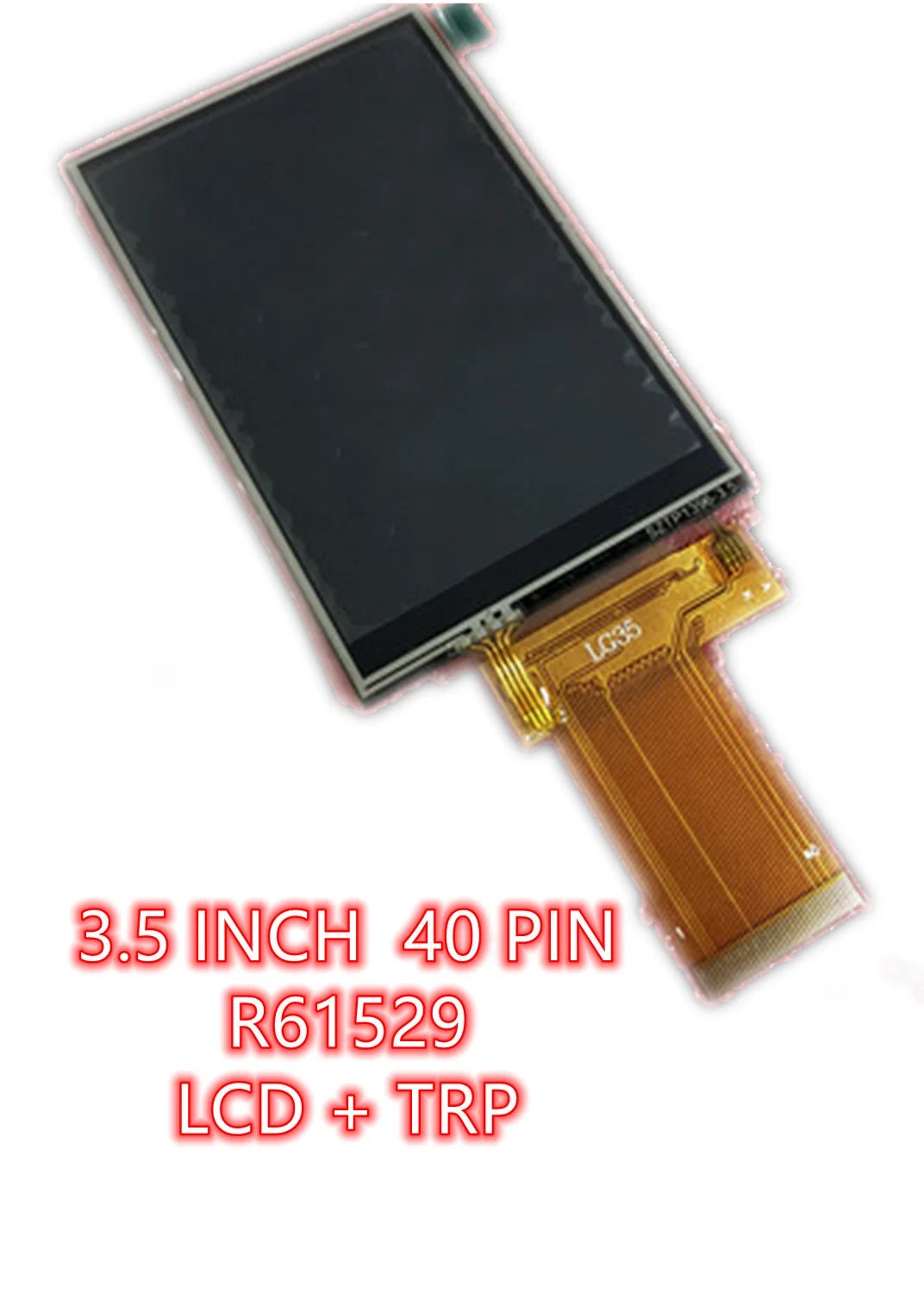 3.5 inch Capacitance Touch panel TFT LCD display screen TP 320RGB*480 IPS R61529A high contrast Sunlight Readable SPI 3/4 line