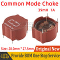 5735039000 Common Mode Choke Coil Magnetic Ring Inductor 39mH 1A 250V Switching Power Supply Signal Line Filter