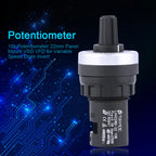 10k Potentiometer Panel Mount VSD VFD for Variable Speed Drive Invert VFD Potentiometer VSD Potentiometer 10k Potentiometer