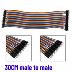 MB102 Breadboard Power Module 3.3V/5V MB-102 830 Points Prototype Bread Board for Arduino Kit 10/20/30cm Dupont Wire 65pcs Cable