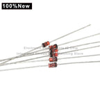 500pcs/lot 1N4732A Zener diode 4.7V Straight glass tube 1W stabilized diode 5.1v 1w 1N4733A