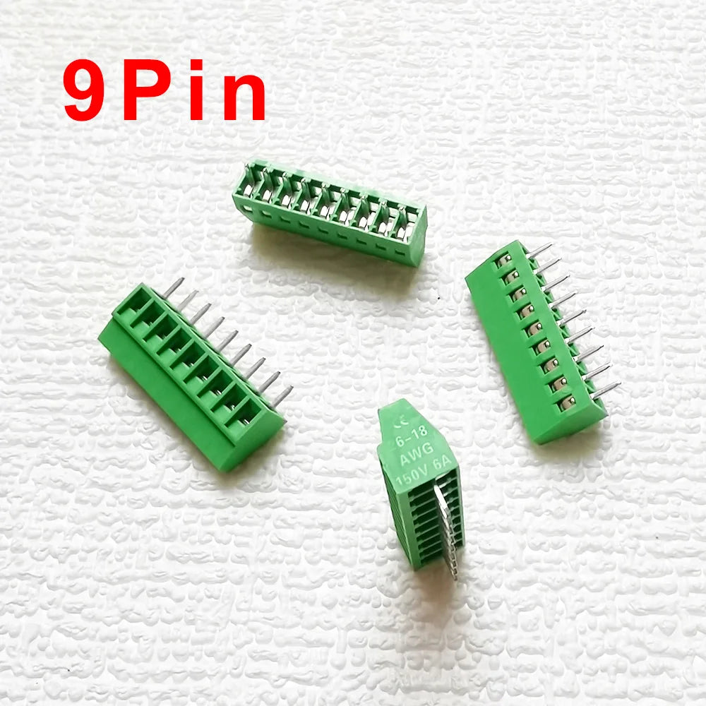 5/10pcs KF128 2.54mm PCB Mini Screw Terminal Blocks Connector for Wires KF128-2.54 2P 3P 4P 5P 6P 7P 8P 9P 10P 12P 16P Terminal