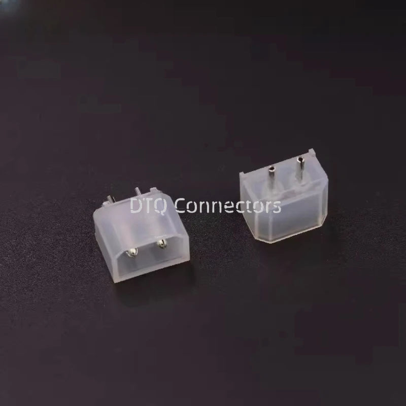 10pcs 5.08mm IDE Connector 4 Pin D Shape Wafer Straight Hollow Pin  PCB Solder Molex Big IDE 2P/3P/4P ATX Power Socket