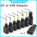 USB to DC Adapter 5.5*2.5/5.5*2.1/4.8*1.7/4.0*1.7/3.5*1.35/3.0*1.1/2.5*0.7/5.5*1.7 USB female to DC male power adapter
