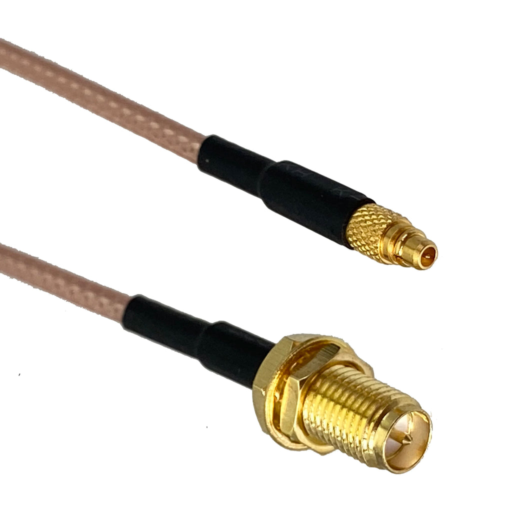 RG316 SMA RP SMA to MCX MMCX Male plug & Female jack Straight & Right Angle RF Jumper pigtail Cable 4inch~10FT