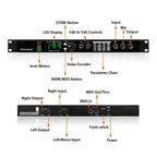 Professional Digital Reverb and Multi Effect DSP Processor Audio Processor Equalizer Vocal Microphone