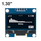 1-10pcs 1.3" OLED Display Module White/Blue Color Drive Chip SH1106 128X64 1.3 inch OLED LCD LED IIC I2C Communicate For Arduino