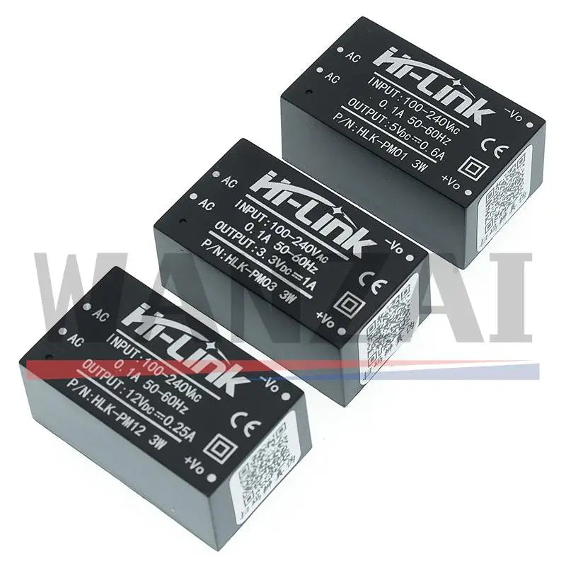 HLK-5M03 HLK-5M05 HLK-5M12 5W AC-DC 220V to 12V/5V/3.3V Buck Step Down Power Supply Module Converter Intelligent