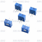 10pcs 3386P 3386 100 200 500 ohm 100R 200R 500R 1K 2K 5K 10K 20K 50K 100K 200K 500K 1M ohm Trimpot Trimmer Potentiometer