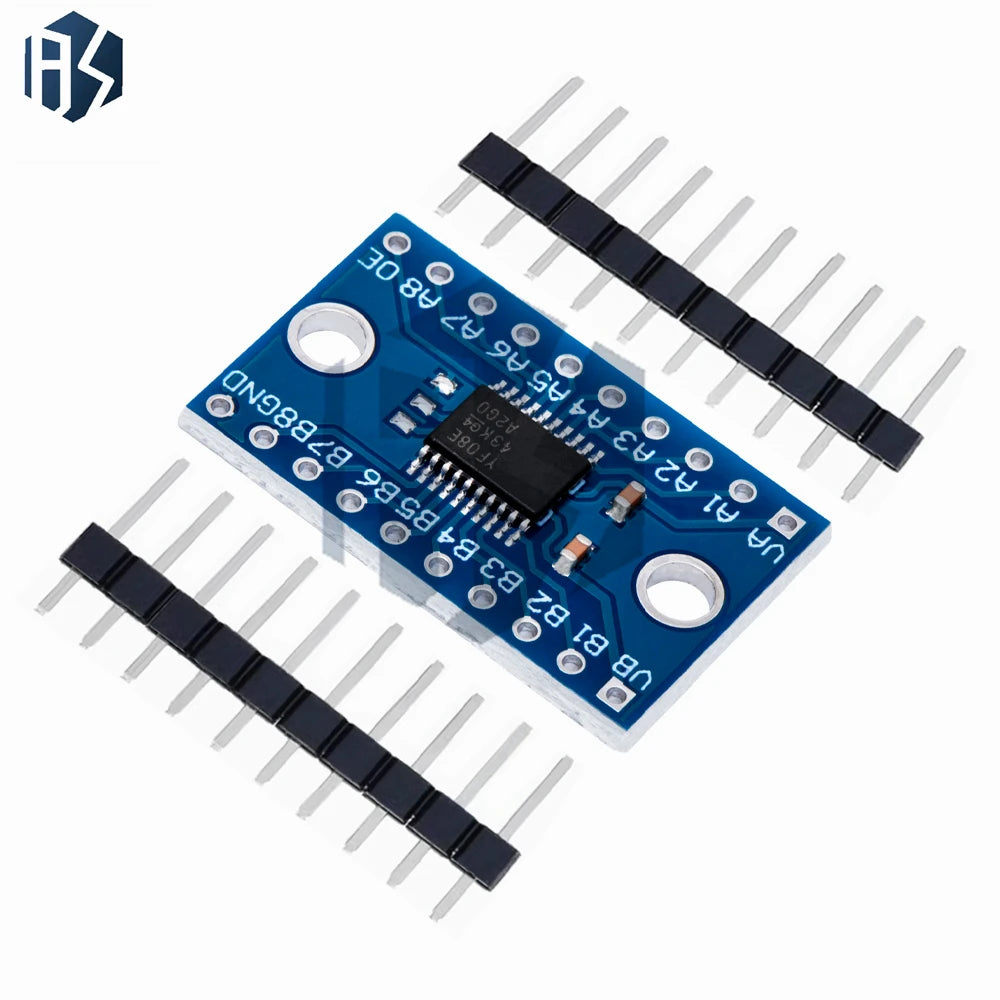 TXS0108E 8-Channel 1.4V-5.5V Bidirectional Logic Level Shifter with Auto-Direction Sensor 10Mbps High-Speed Voltage Converter
