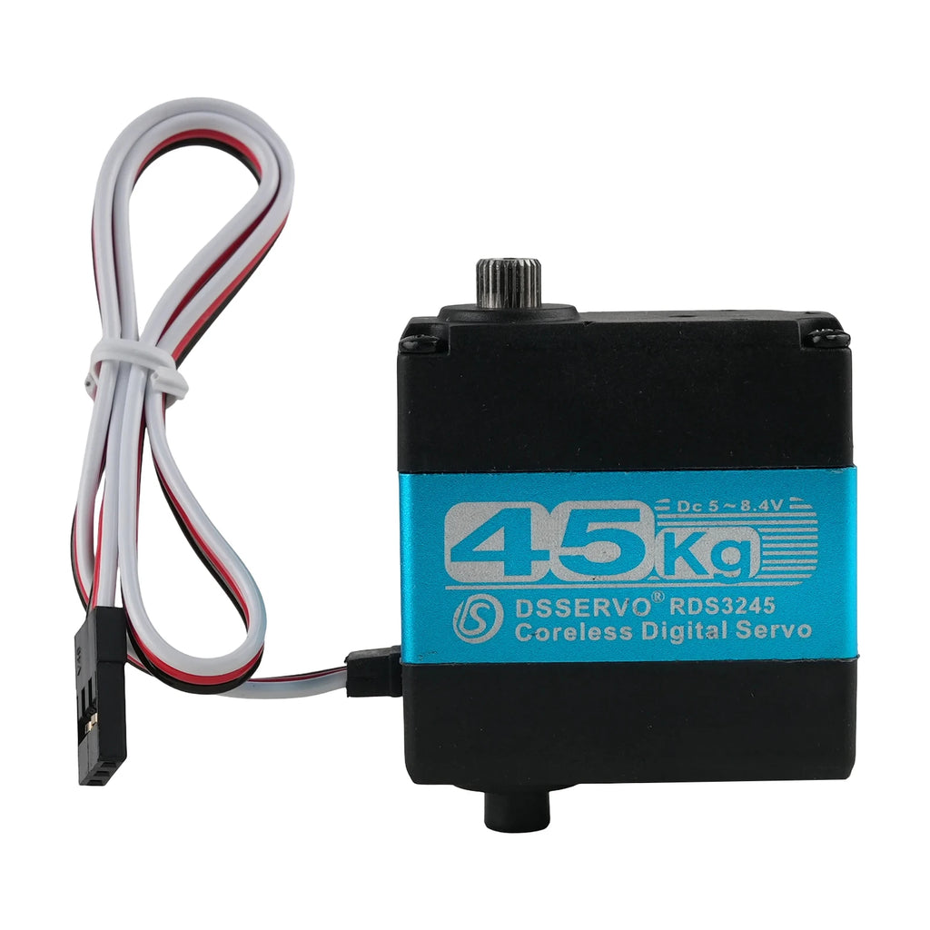 45KG RDS3245 Digital Servo Metal Gear High Torque Coreless Dual Axis Motor Aluminum Case For RC Crawler Car Truck Robot DIY Part